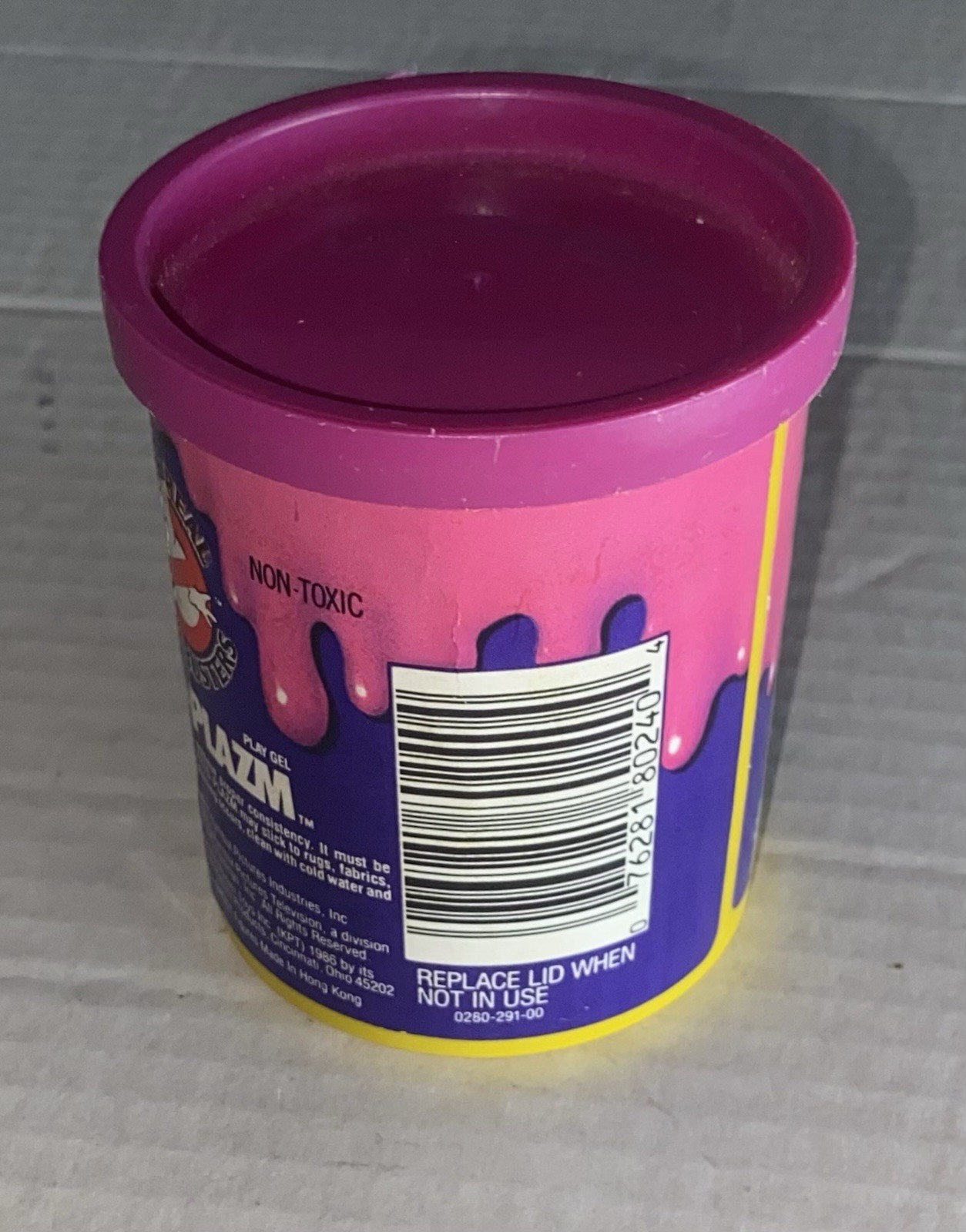 1986 Kenner Ghostbusters Ecto Plazm-Purple Version w/Ghost Included