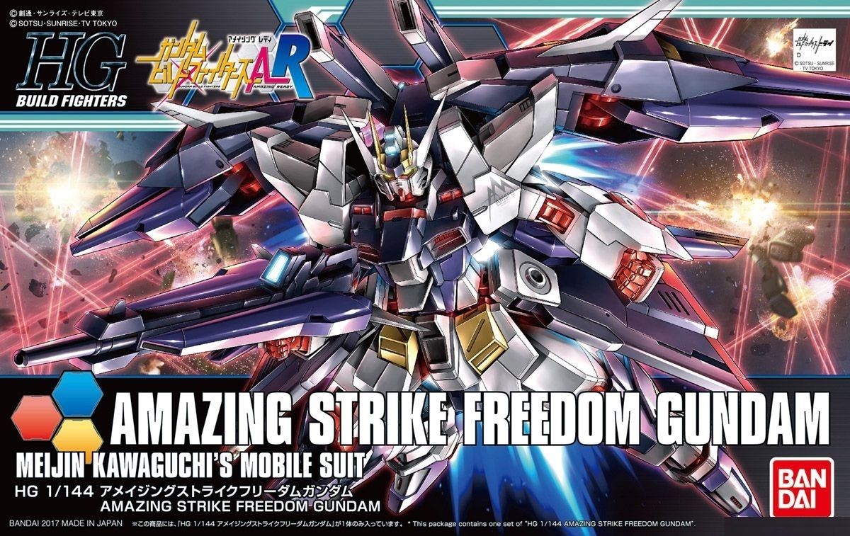 Bandai Hobby Build Fighters Amazing Strike Freedom HGBF HG 1/144 Model Kit USA