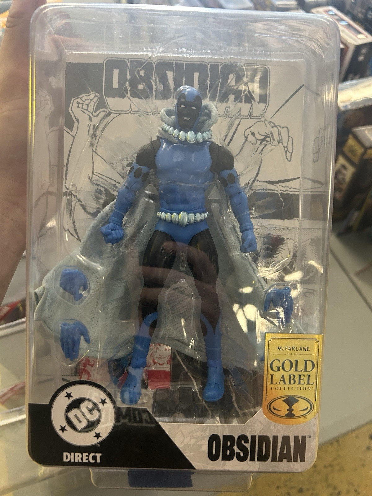 Mcfarlane Toys DC Direct Obsidian Gold Label Action Figure
