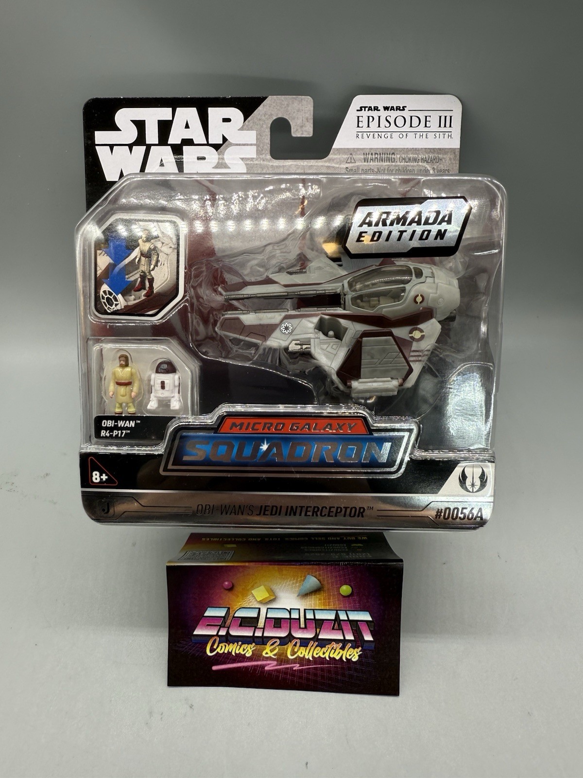 Star Wars Micro Galaxy Squadron Obi-Wan’s Jedi Interceptor #0056A
