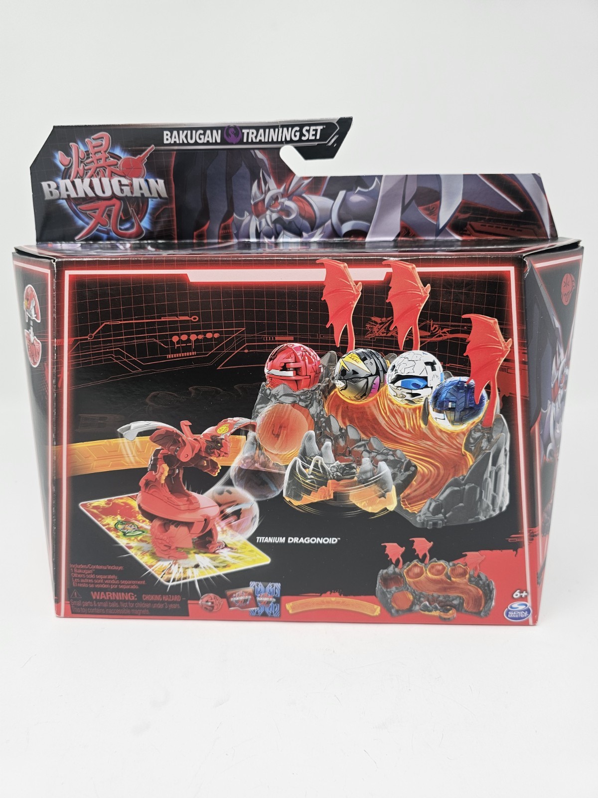 Bakugan Dragon Clan Themed Training Set Customizable Playset with Figures