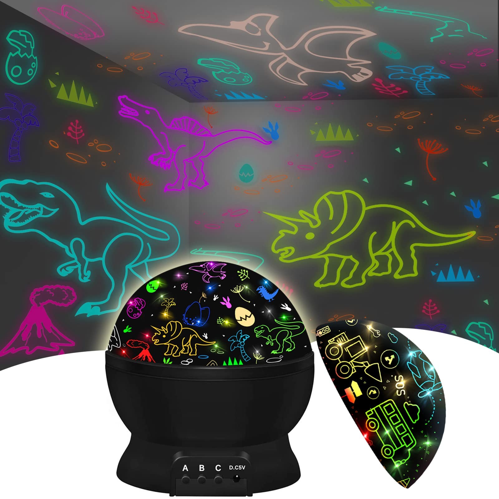 Dinosaur Toys for Kids 3-5,Dino Projection 3-8 toys