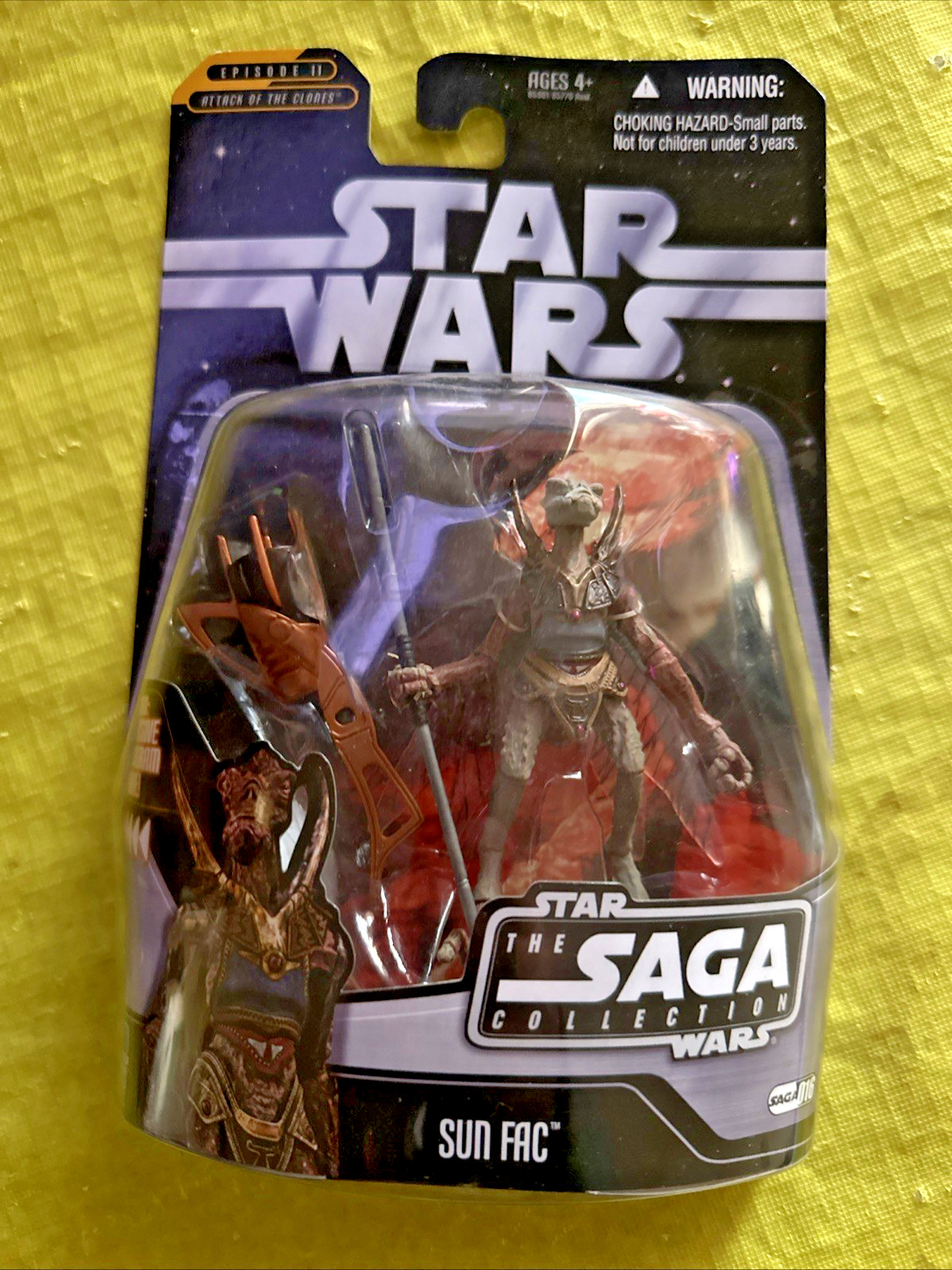 Hasbro Star Wars the Saga Collection SUN FAC NEW & SEALED action figure toy NIP