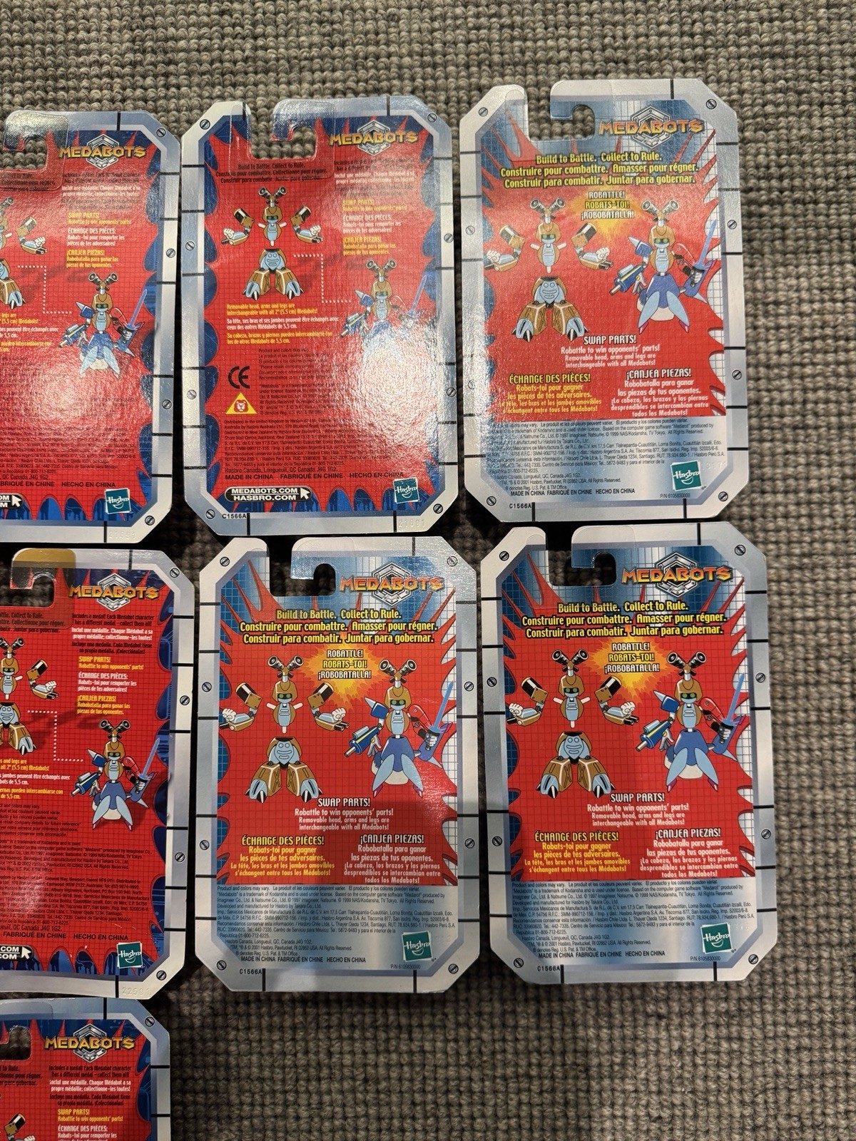 16 Single Pack Medabots 2.5” Figures Medarot Hasbro NEW Assorted MOC