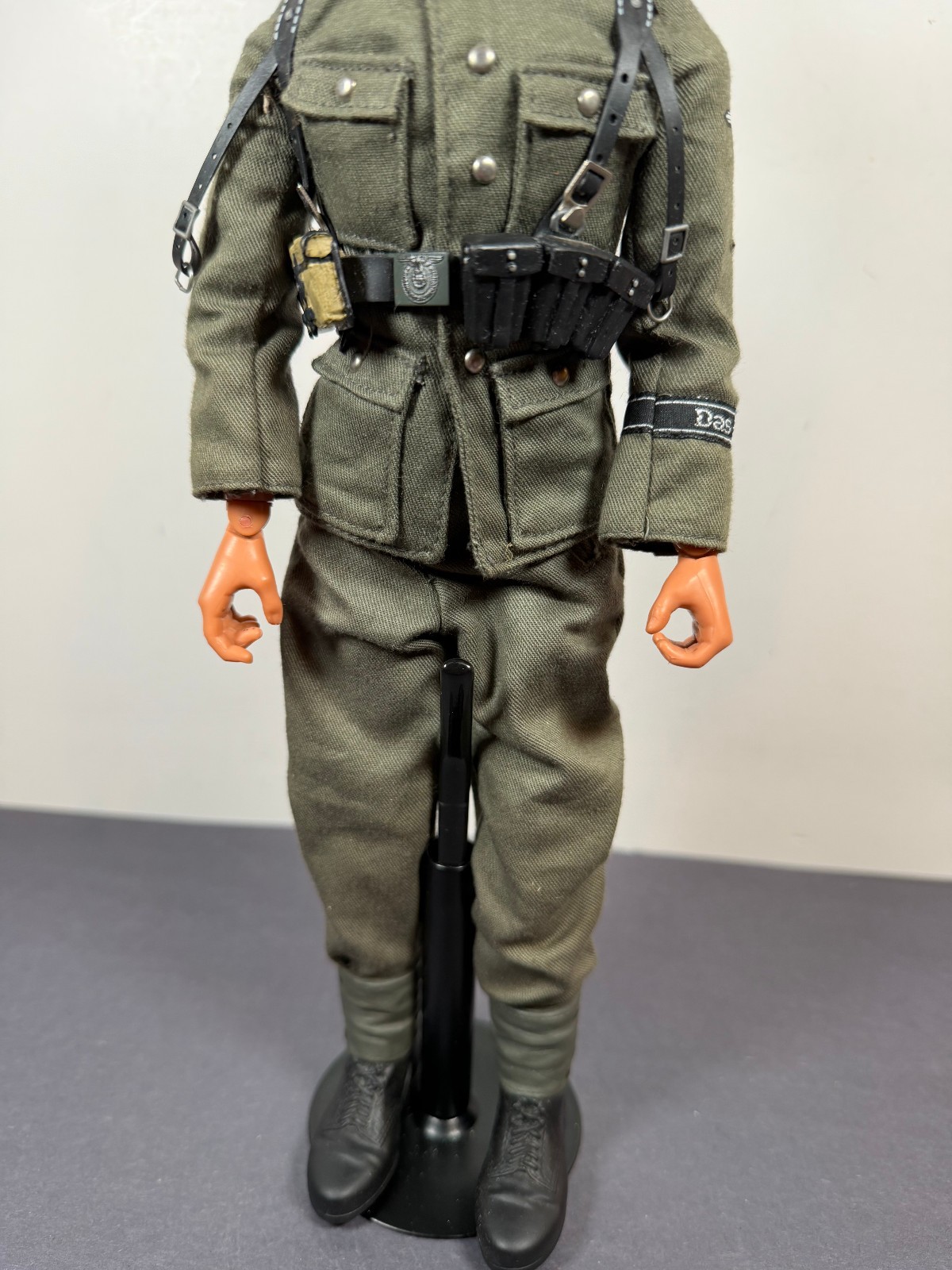 Dragon CUSTOM Kitbash WWII German Waffen SS Infantry 12&Prime; Figure 1/6 Scale K180