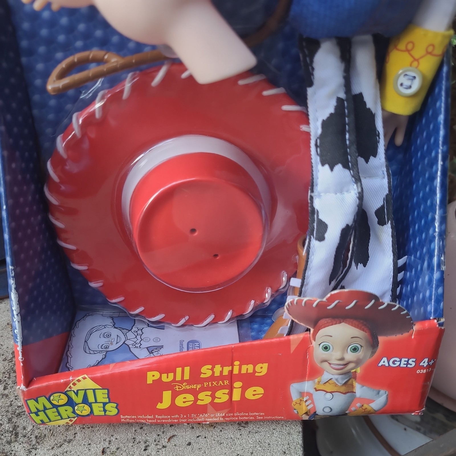 TOY STORY And Beyond PULL STRING JESSIE DOLL 2005 Disney Pixar box Hasbro