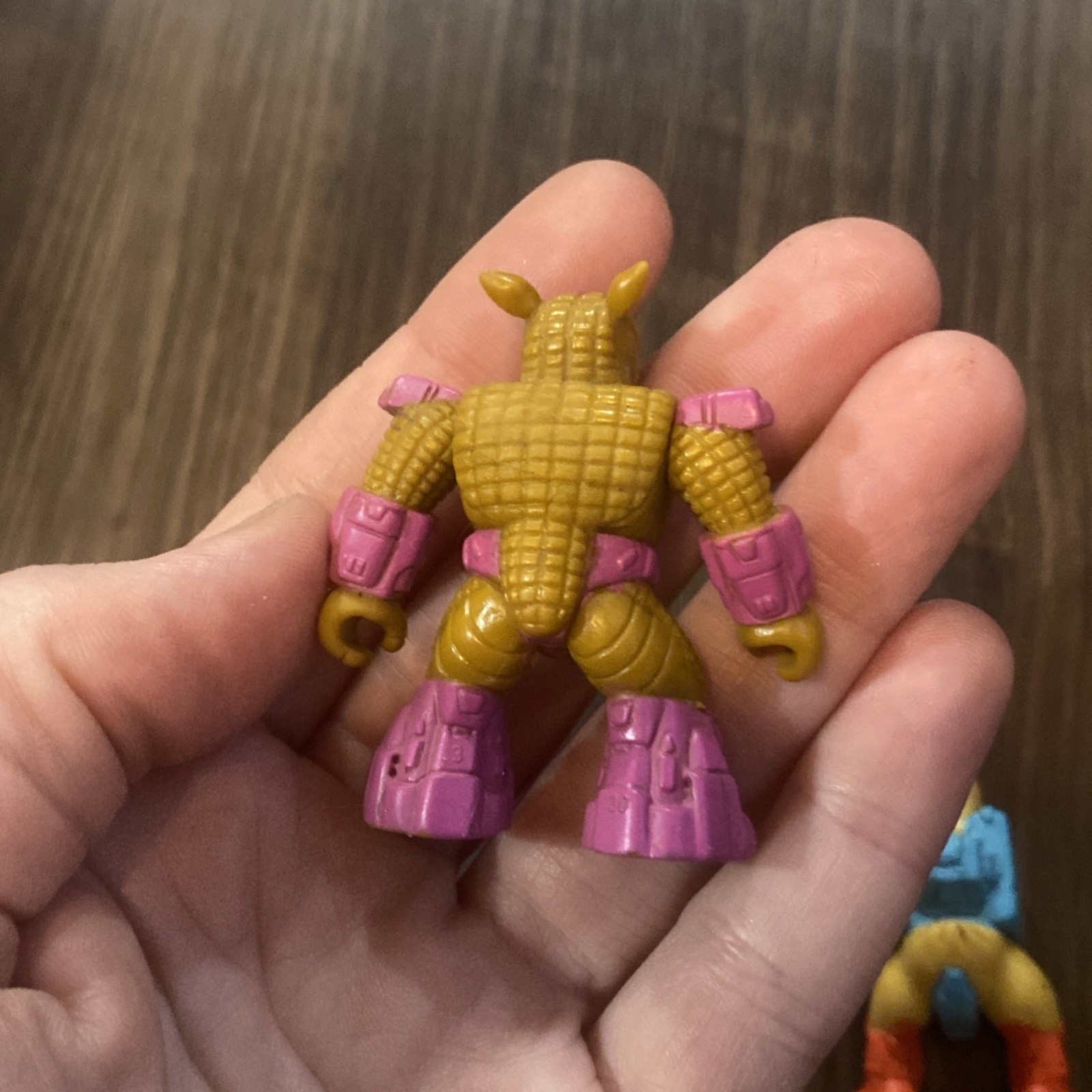 Battle Beasts Series 2 Armored Armadillo Ducks 2&Prime; Figures Takara 1987 Hasbro