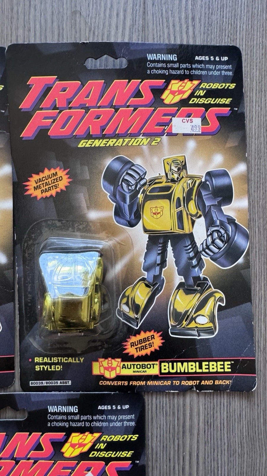 Hasbro Transformers Generation 2 Autobot Hubcap Bumblebee Beachcomber Action Fi…