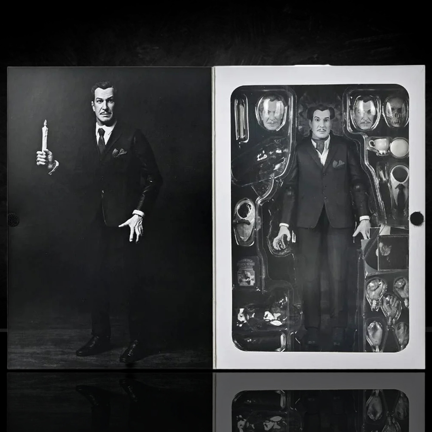 Vincent Price – Ultimate Silver Screen Edition B&W NECA 7-Inch Action Figure