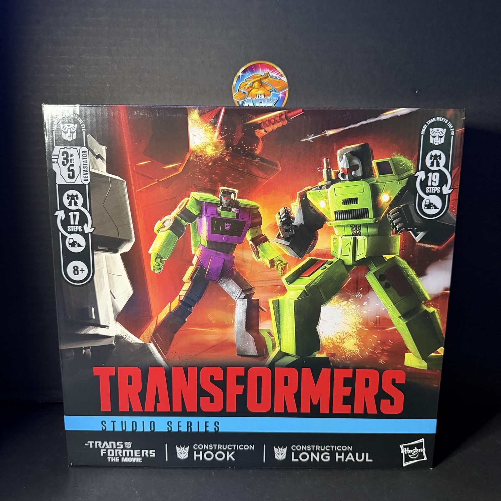 NIB – Transformers Studio Series 86 Commander Constructicon Long Haul & Hook