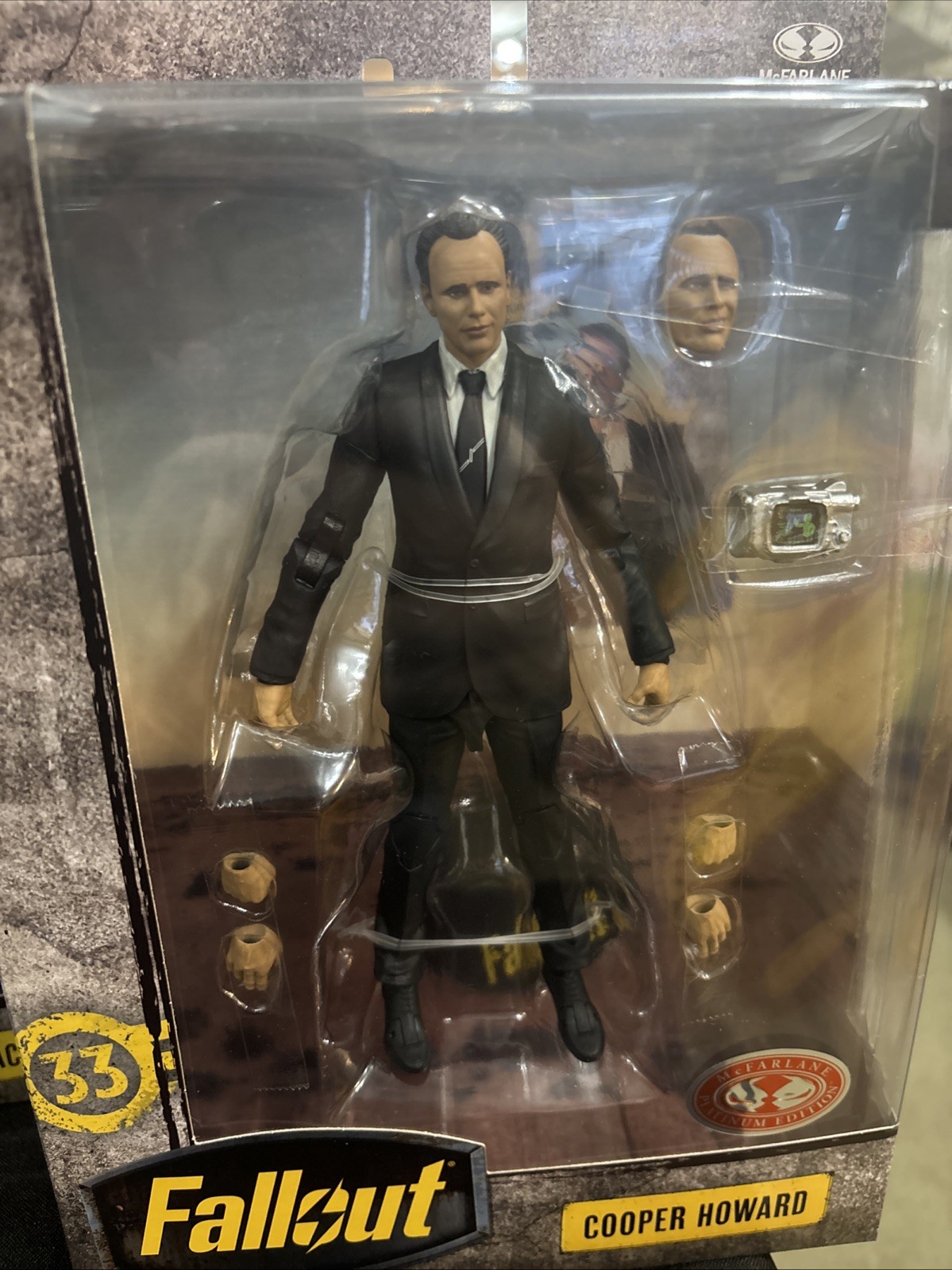 NEW Fallout McFarlane Action Figures Set Of 5 || Cooper Howard Exclusive.