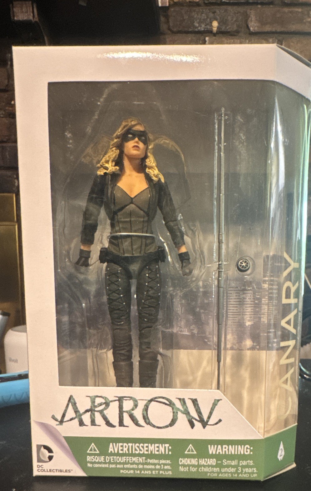 DC Collectibles Arrow TV Series Canary Boxed Action Figure Age 14+