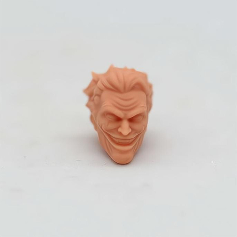 1/24 Scale Comic Version Clown Head Sculpt Unpainted Fit 2.5&Prime; Figure C Style