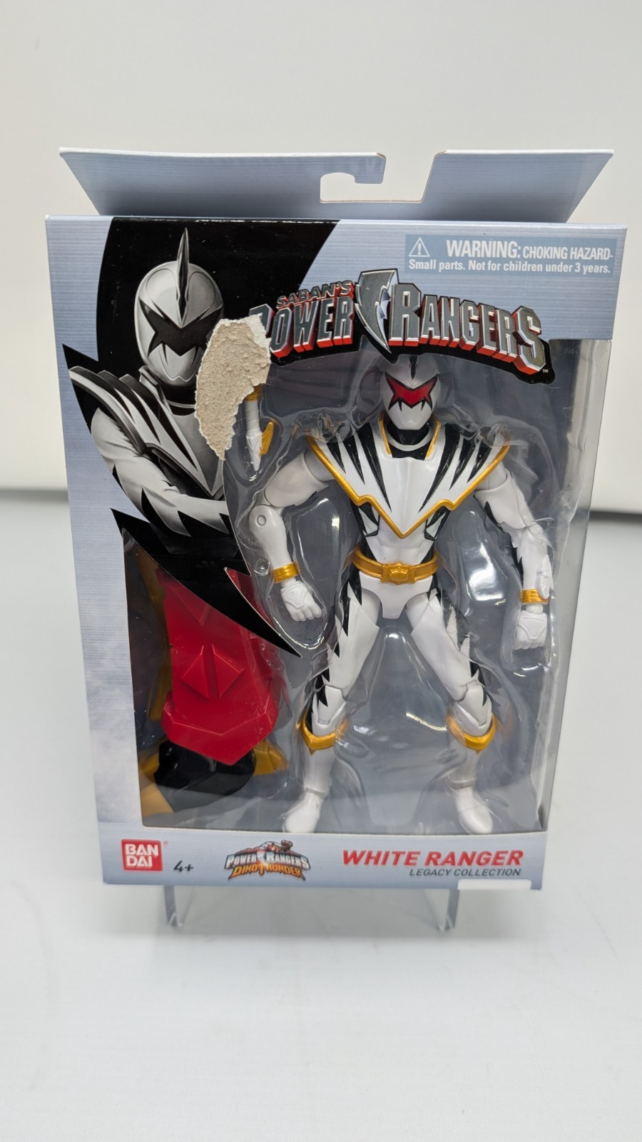 Power Rangers Legacy Collection Dino Thunder White Ranger (See Photos)