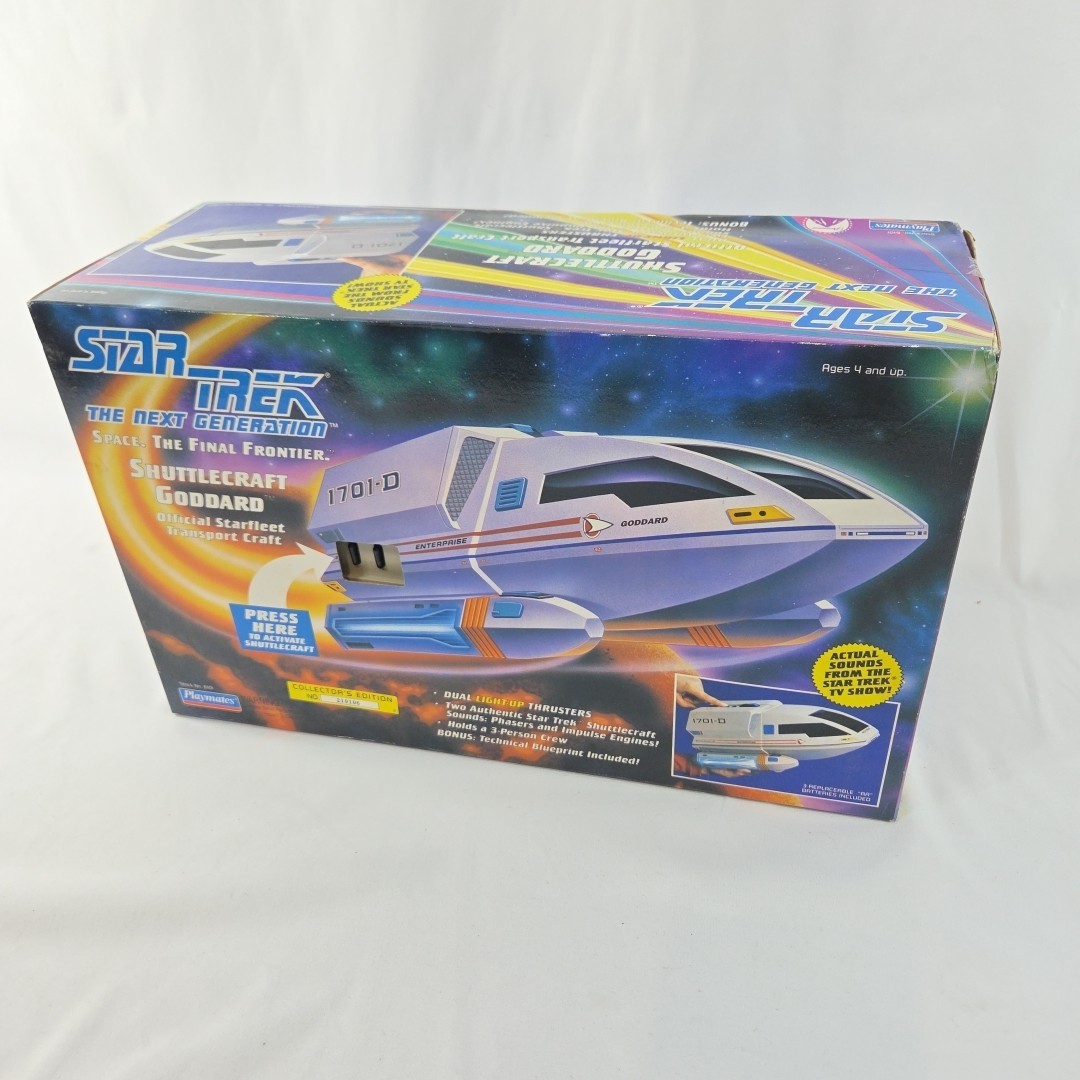 Star Trek The Next Generation Shuttlecraft Goddard 1992 Playmates No. 6101 NEW