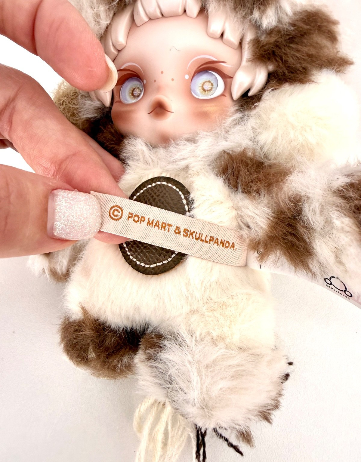 SKULLPANDA Sharp Wisdom HAVE A GOOD RUN Plush Pendant POP MART Authentic NEW