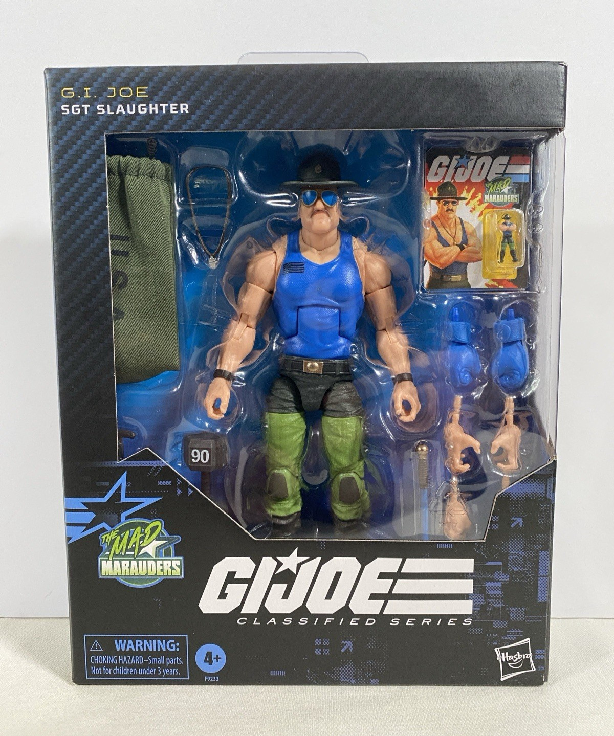 GI Joe Classified Series #129 Mad Marauders SGT Slaughter 6&Prime; Action Figure