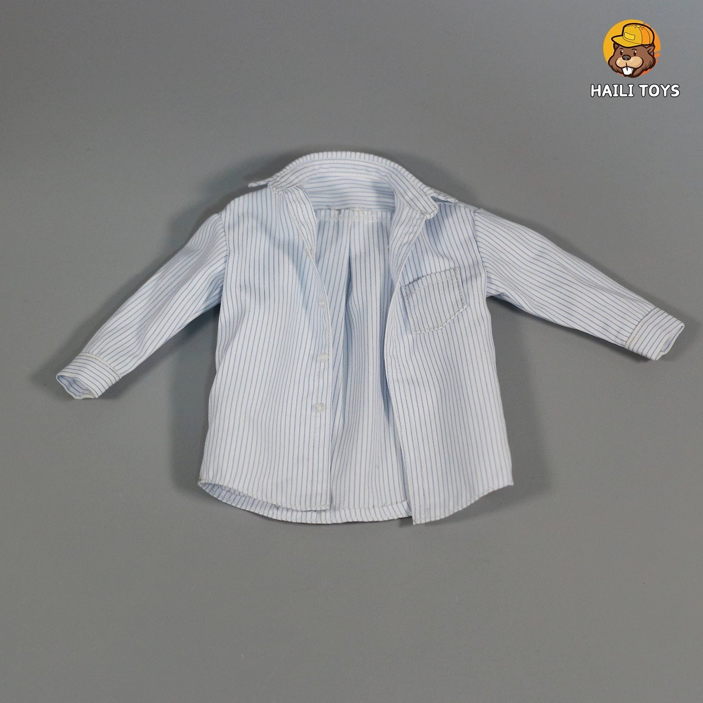 HAILI TOYS 1/6 HF011 Striped Shirt Cardigan Model Fit 12 » Body Figures