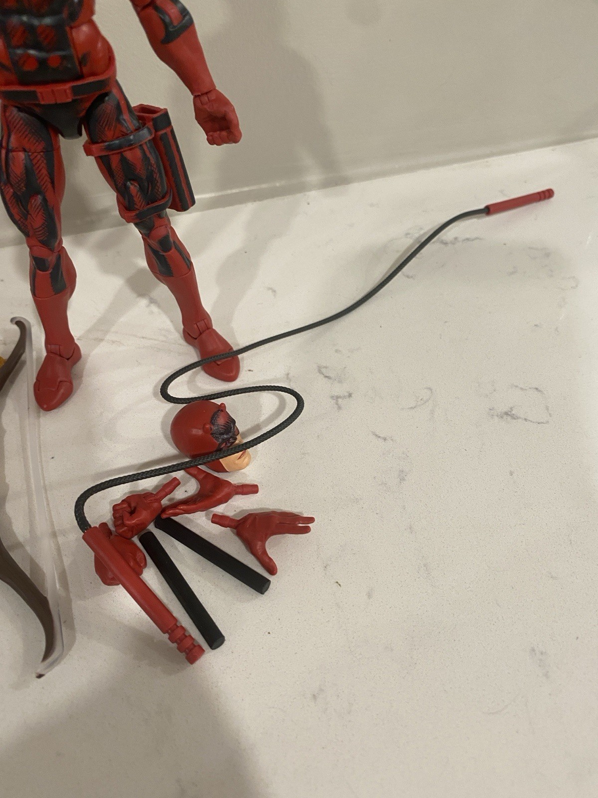 Marvel Legends Daredevil VHS 2-pack 6” Action Figure And Cabal Taskmaster