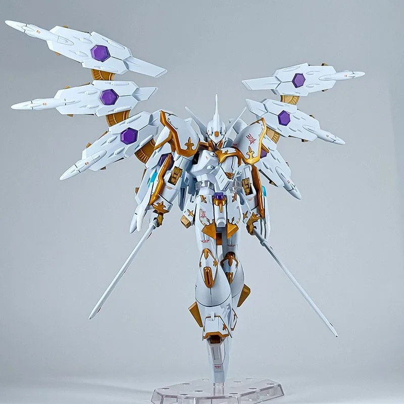 Hg 1/144 Seed Freedom Black Knight Squad With Light Wings Water Sticker Action F