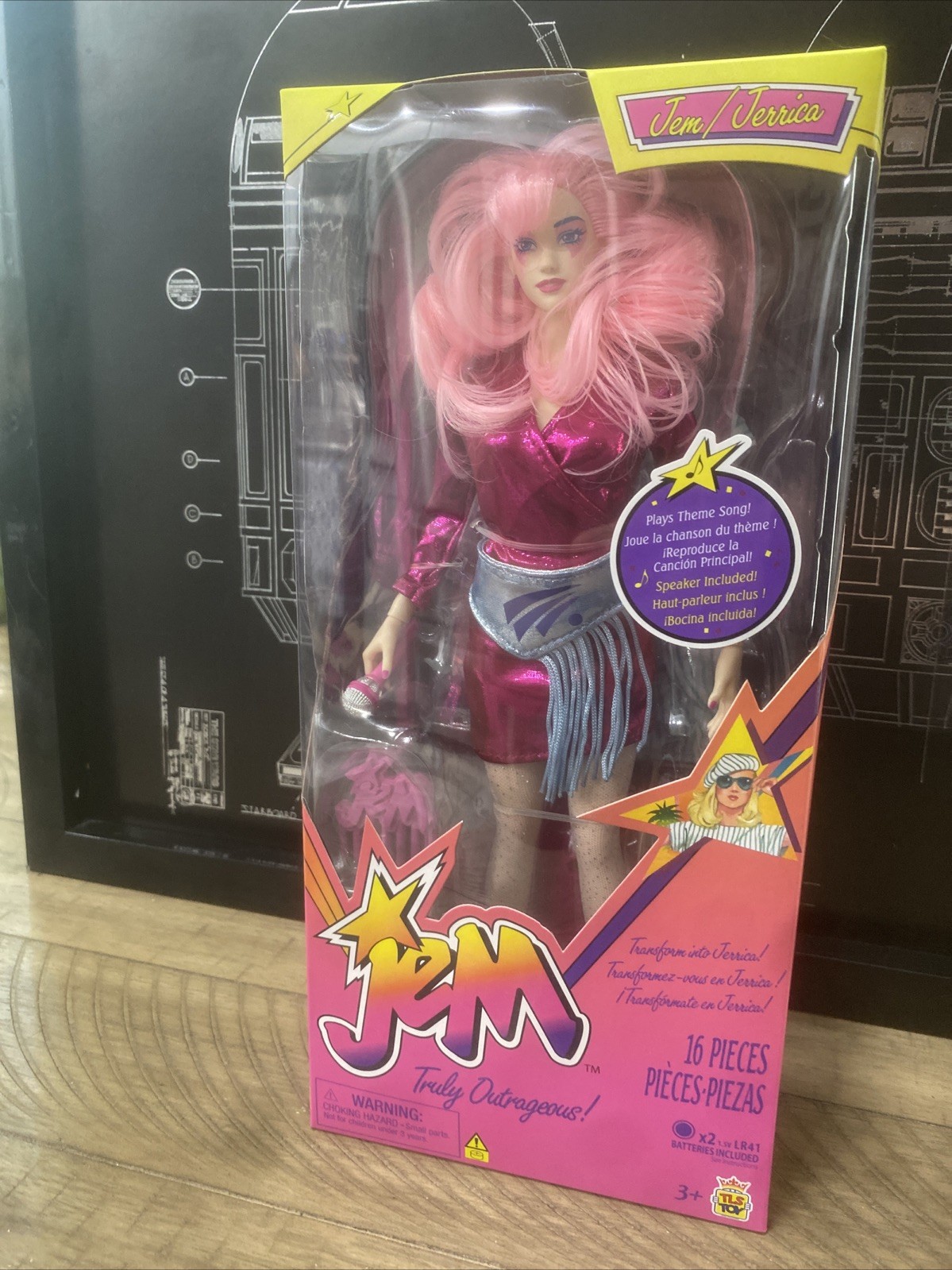 The Loyal Subjects JEM / JERRICA NISB Doll JEM And The HOLOGRAMS 2025 12in.