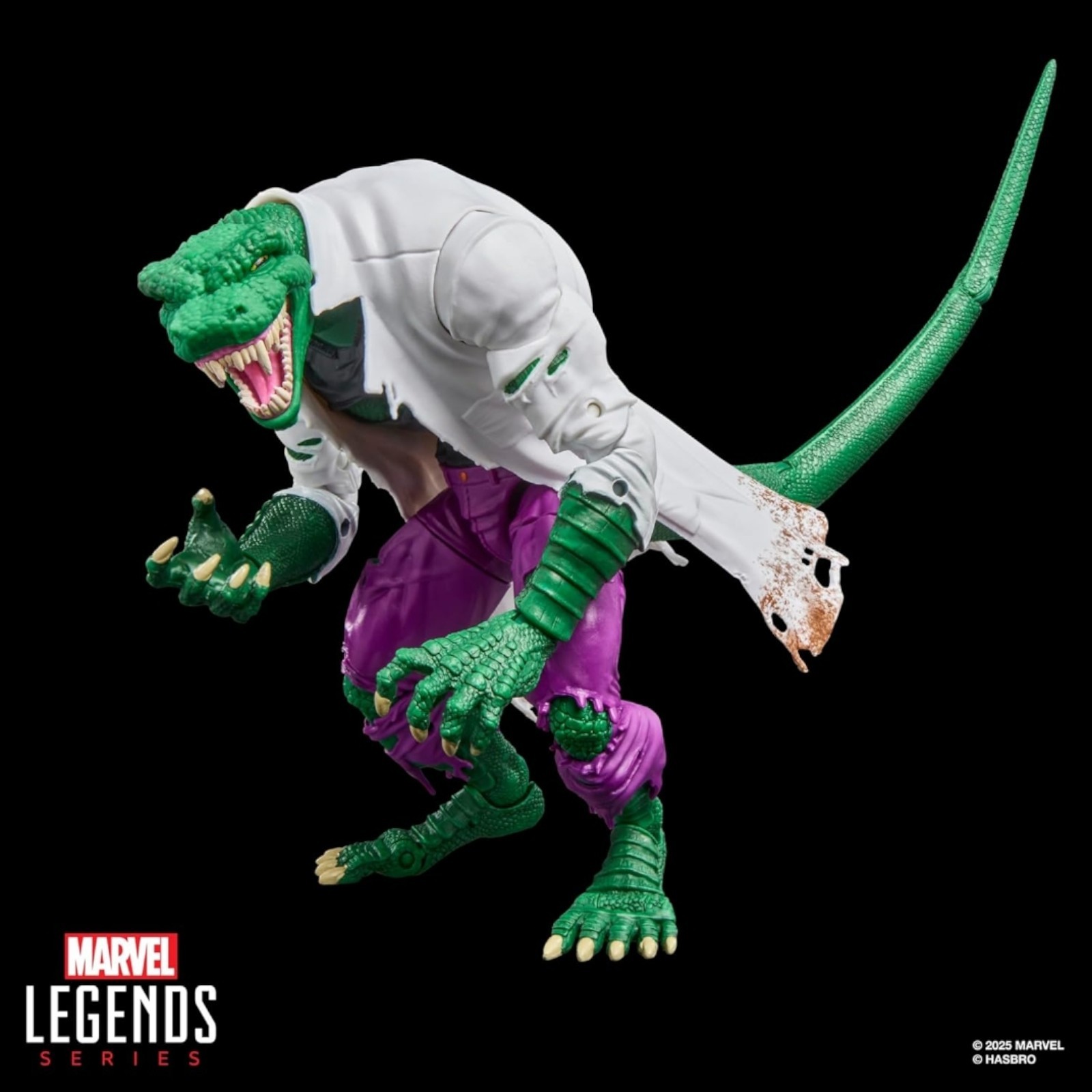Spider-Man Marvel Legends Series Marvel&rsquo;s Lizard 6&Prime; Exclusive Figure In Hand