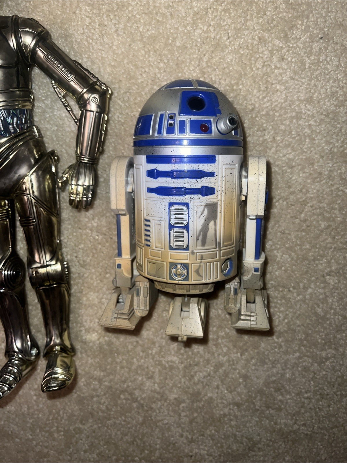 Star Wars Action Collection 1/6 Scale C-3PO & R2-D2 2 Pack 12&Prime; Figure Lot 1997
