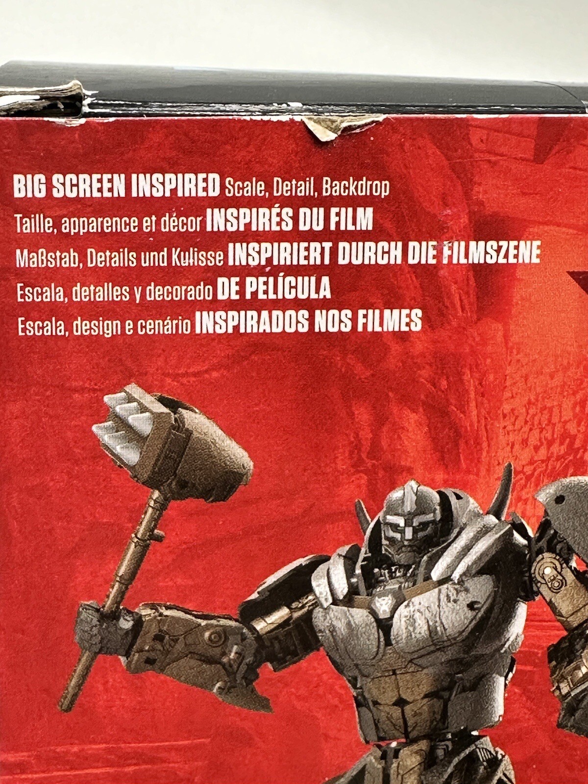 Hasbro Transformers Studio Series Voyager 103 Rhinox Figure NIB Distressed Box