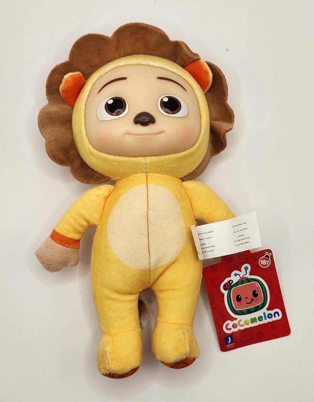 Cocomelon Plushie Jj Lion 8&Prime; Little Plush Stuffed Animal Brand New