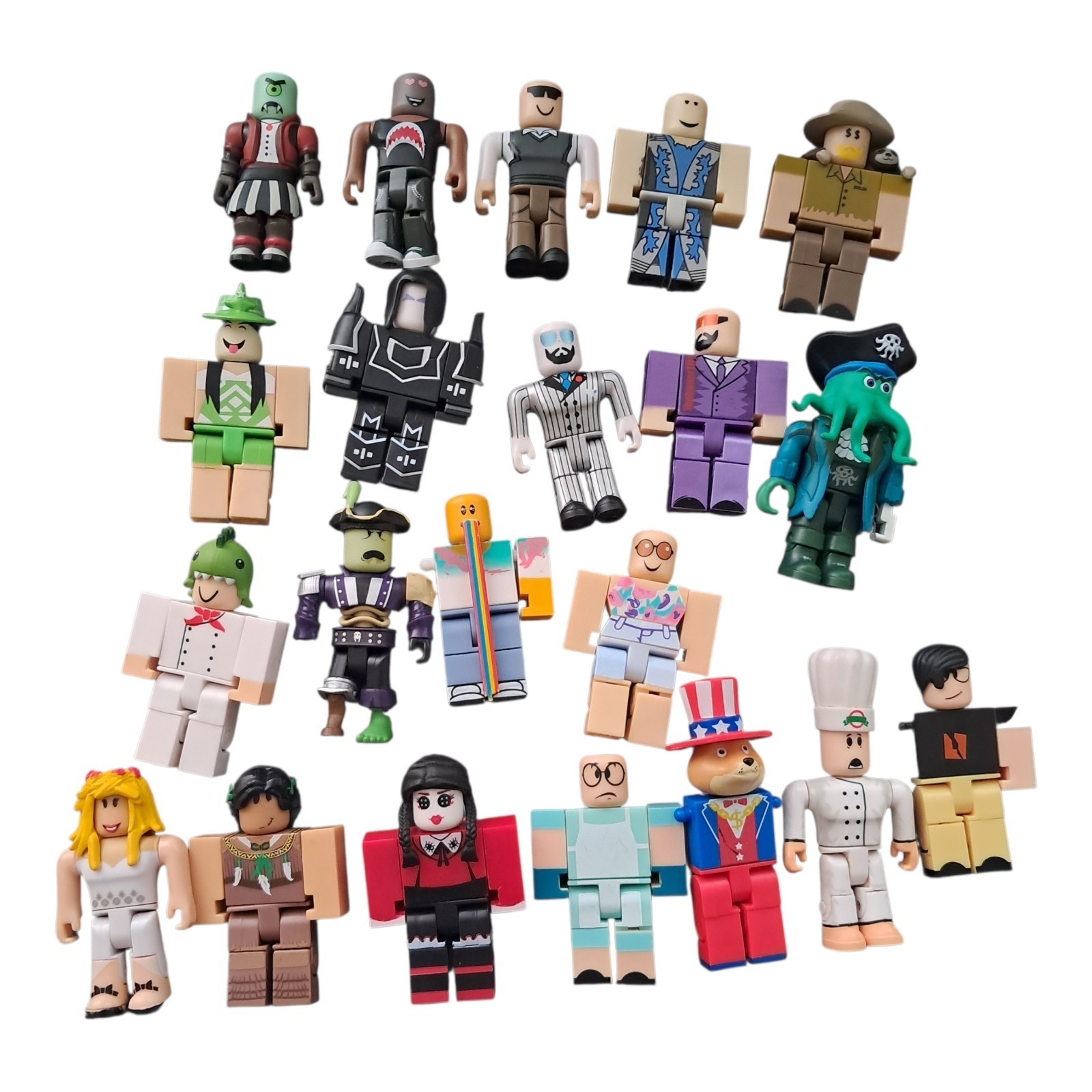 Vintage Roblox Figures Lot Collectible Action Toys Gaming Merchandise