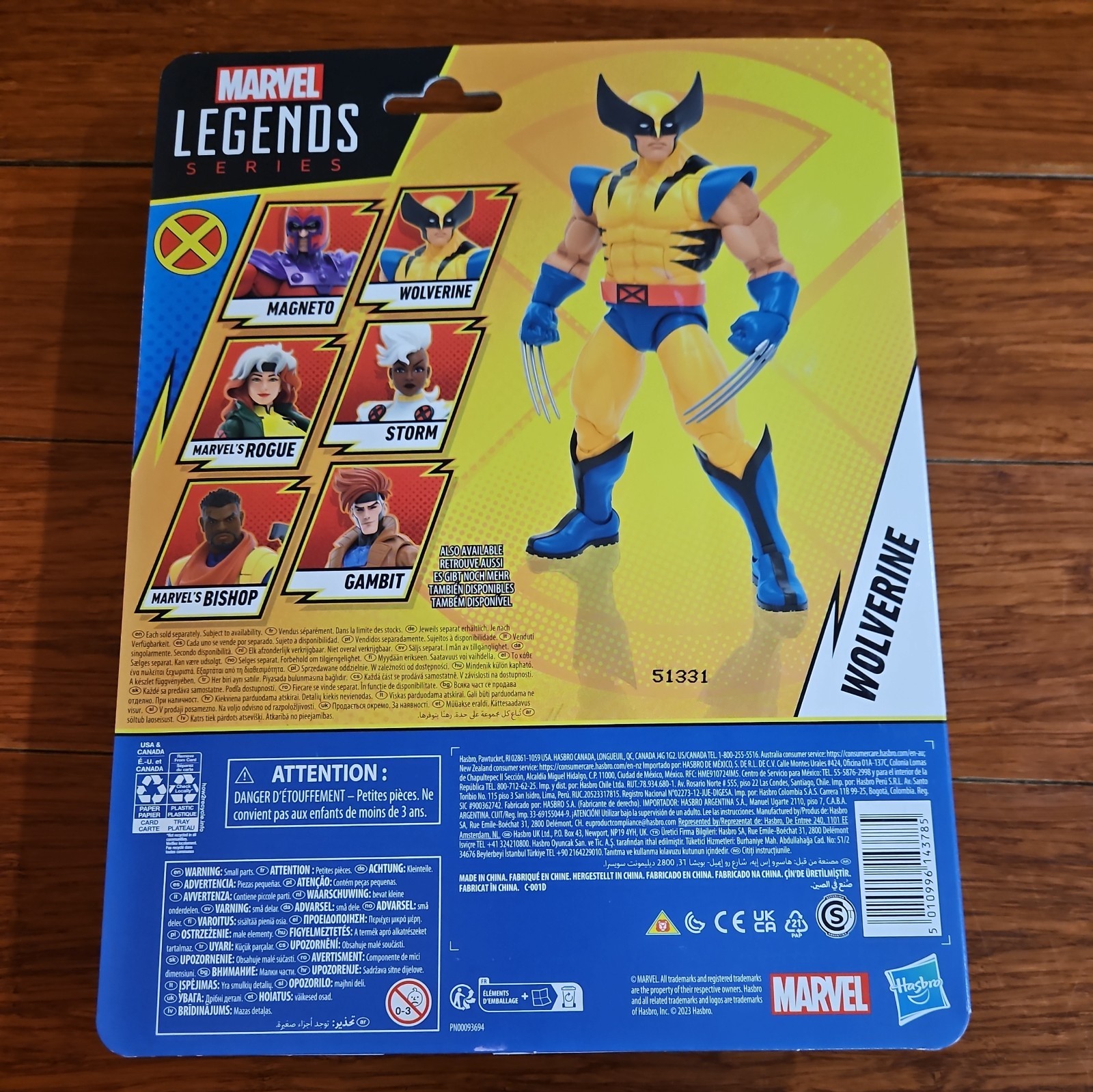 Hasbro Marvel Legends WOLVERINE X-Men &rsquo;97 animated SEALED MOC MOSC UNOPENED MISB
