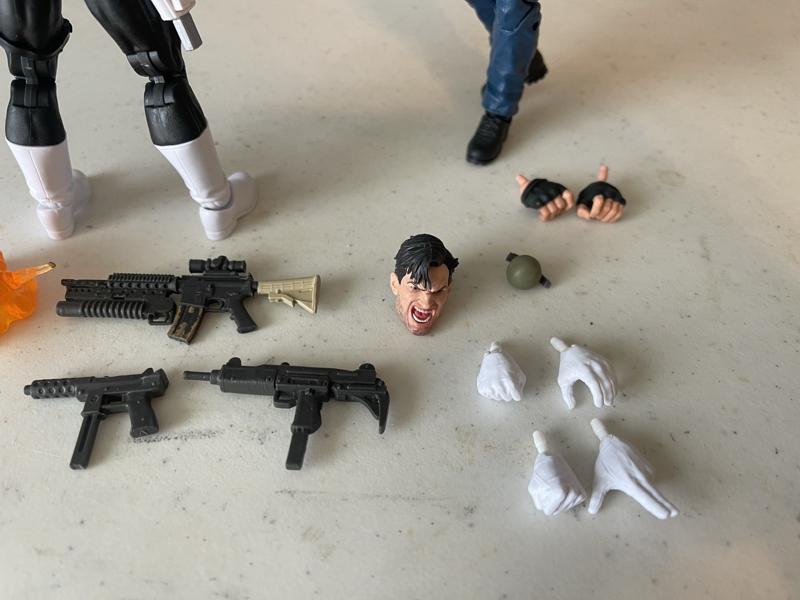 Marvel Legends Custom PUNISHER from War Journal Set w/ Bushwhacker