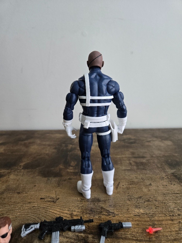 Hasbro Marvel Legends Nick Fury (Shield Agent 3 Pack) 6 Inch Action Figure