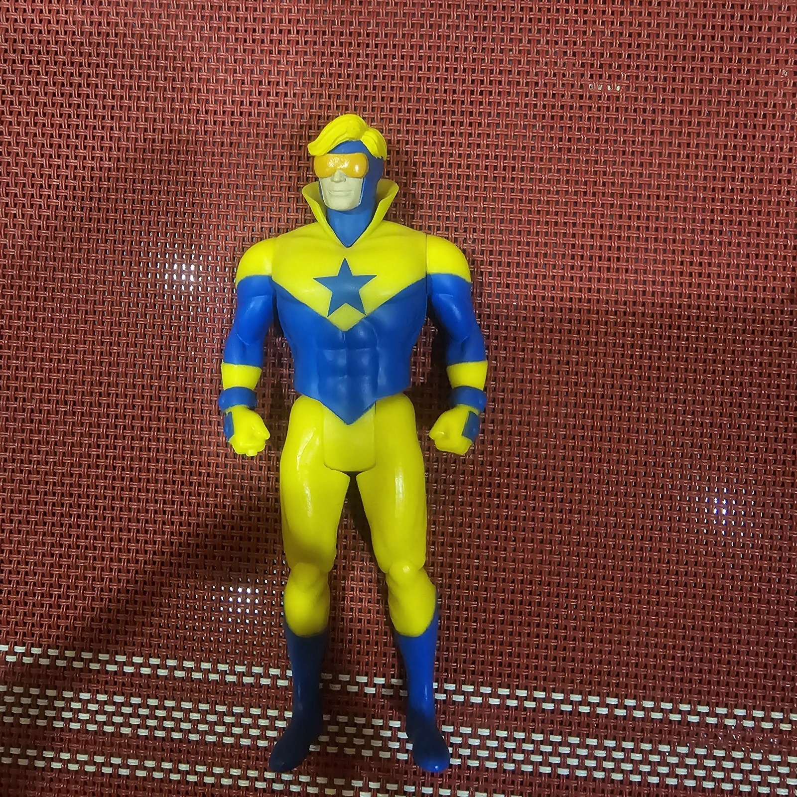 McFarlane Toys DC Super Powers retro Wave 8 LOOSE 4.5&Prime; figure BOOSTER GOLD jla