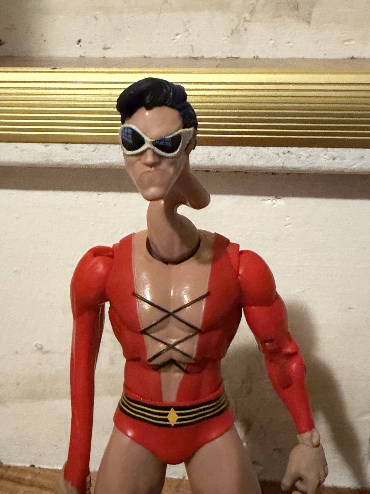 McFarlane DC Multiverse Plastic Man BAF 100% Complete JLA 7&Prime; Action Figure Rare