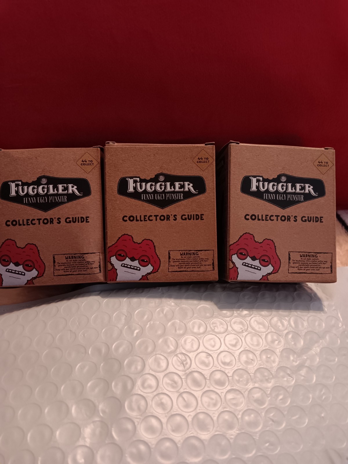 Set Of Three Fugglers. Collector&rsquo;s Guide Series
