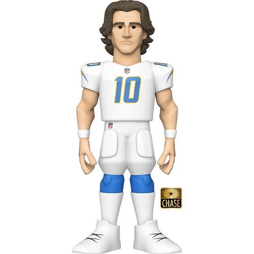 NFL Los Angeles Chargers Justin Herbert 5-Inch Vinyl Gold Figure (chase)