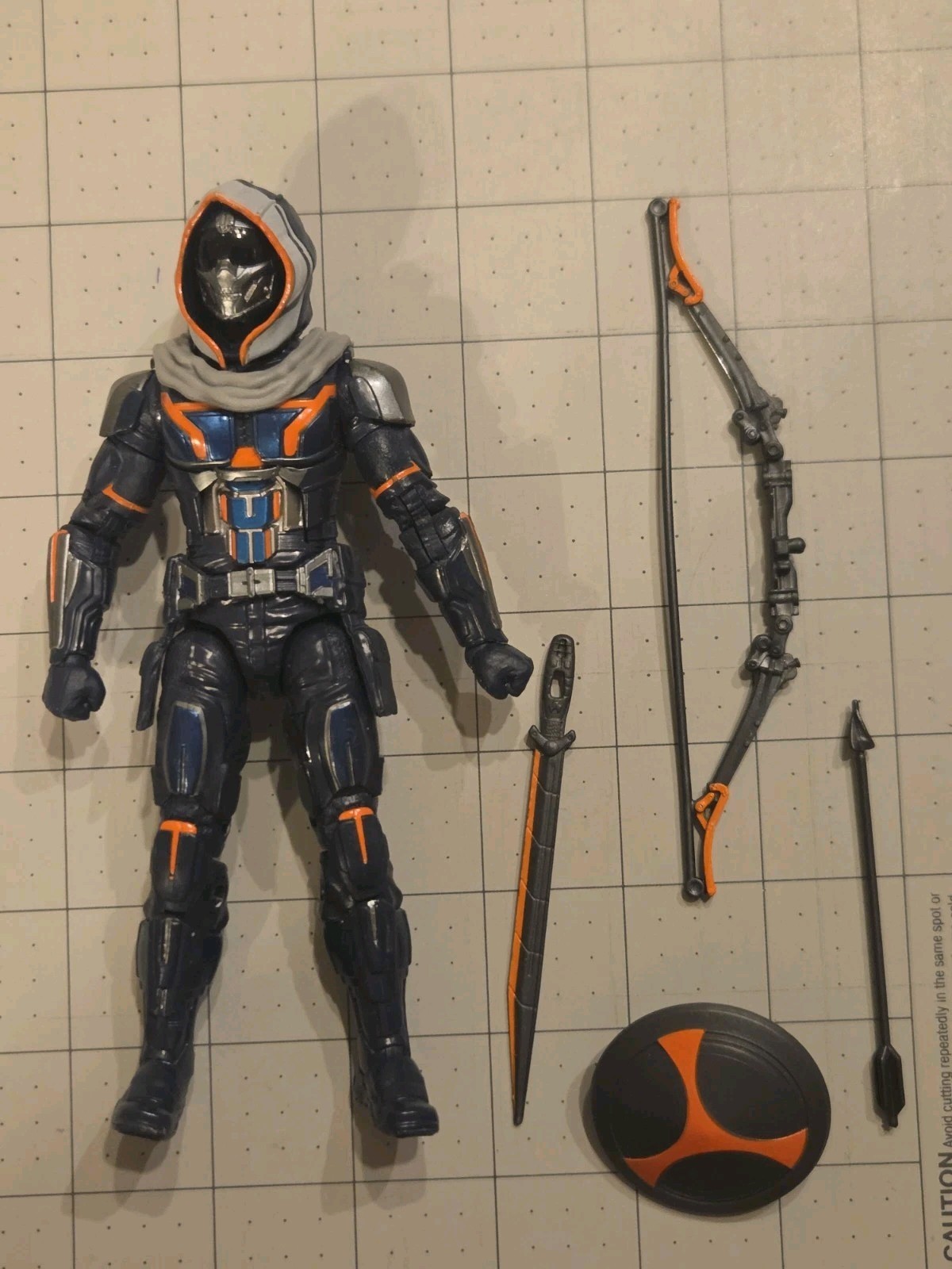 Marvel Legends Taskmaster Crimson Dynamo BAF Wave Loose Black Widow Movie