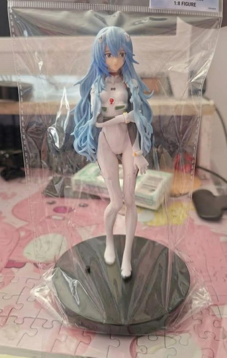 Neon Genesis Evangelion EVA Figure Set – Rei Ayanami & Asuka Langley Desktop Orn