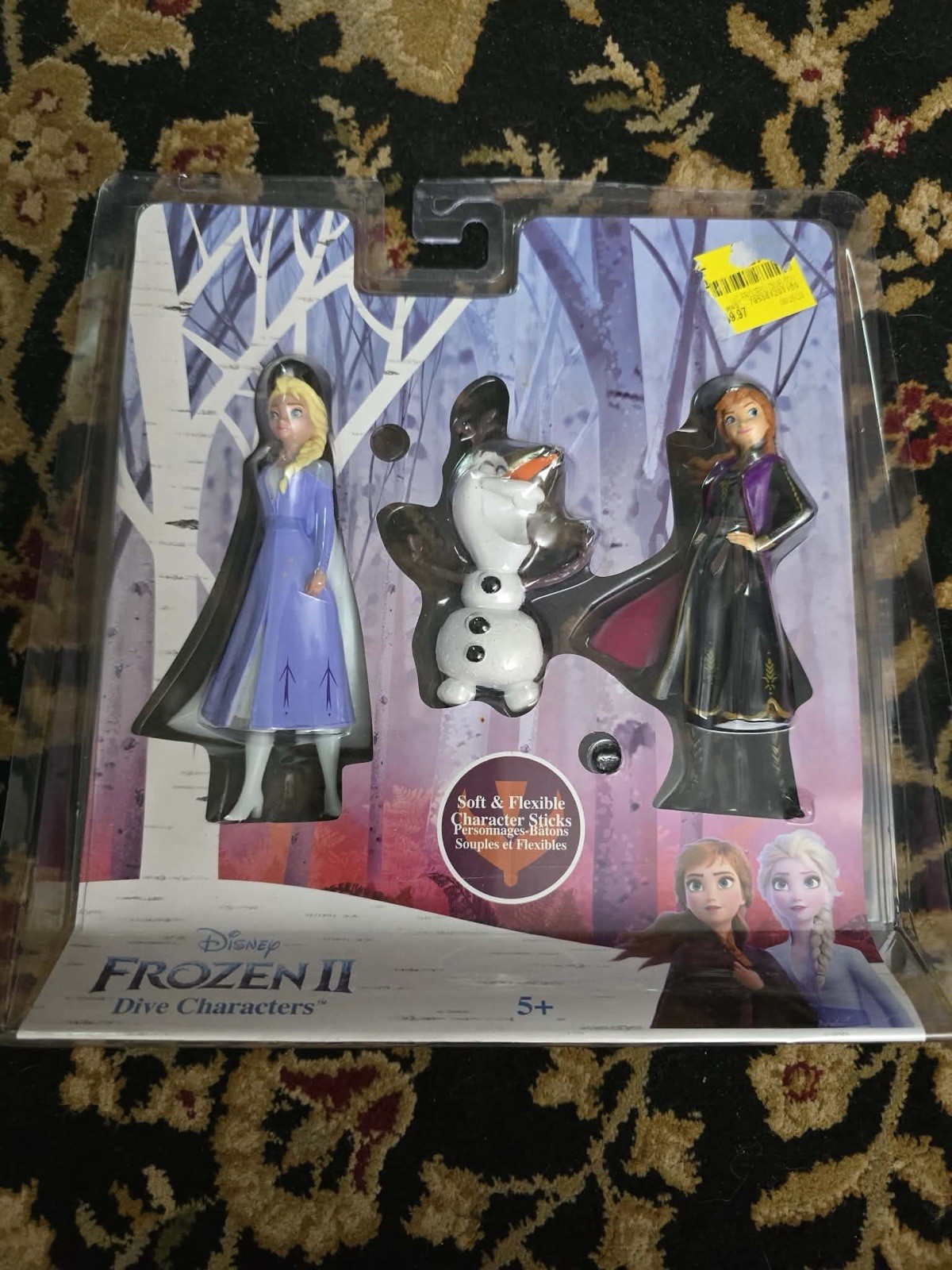 Disney Frozen 2 (Two) Dive Characters Soft & Flexible Ages 5 & Up . New/Sealed .