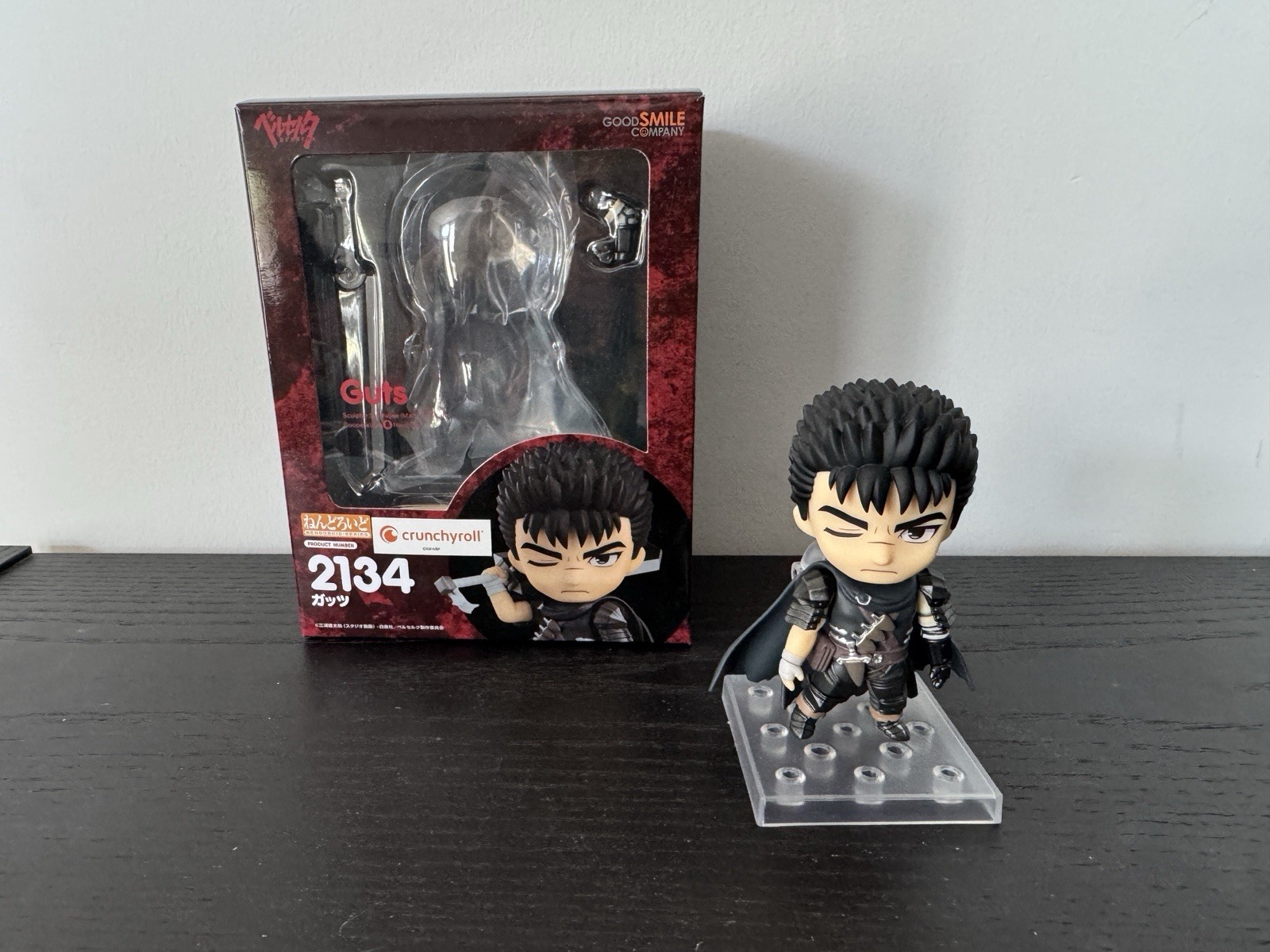 Berserk Nendoroid #2134 Guts Complete Figure Goodsmile Company Crunchyroll