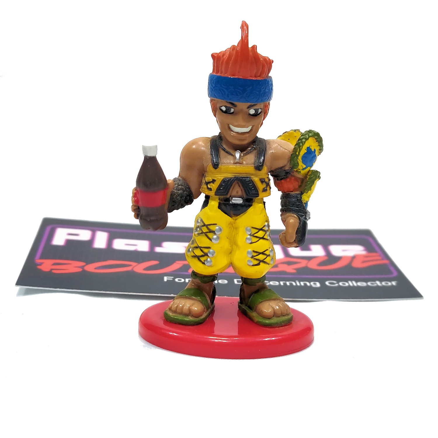 Final Fantasy X Wakka COCA COLA COKE SQUARE ENIX 10 FF10 MINI FIGURE
