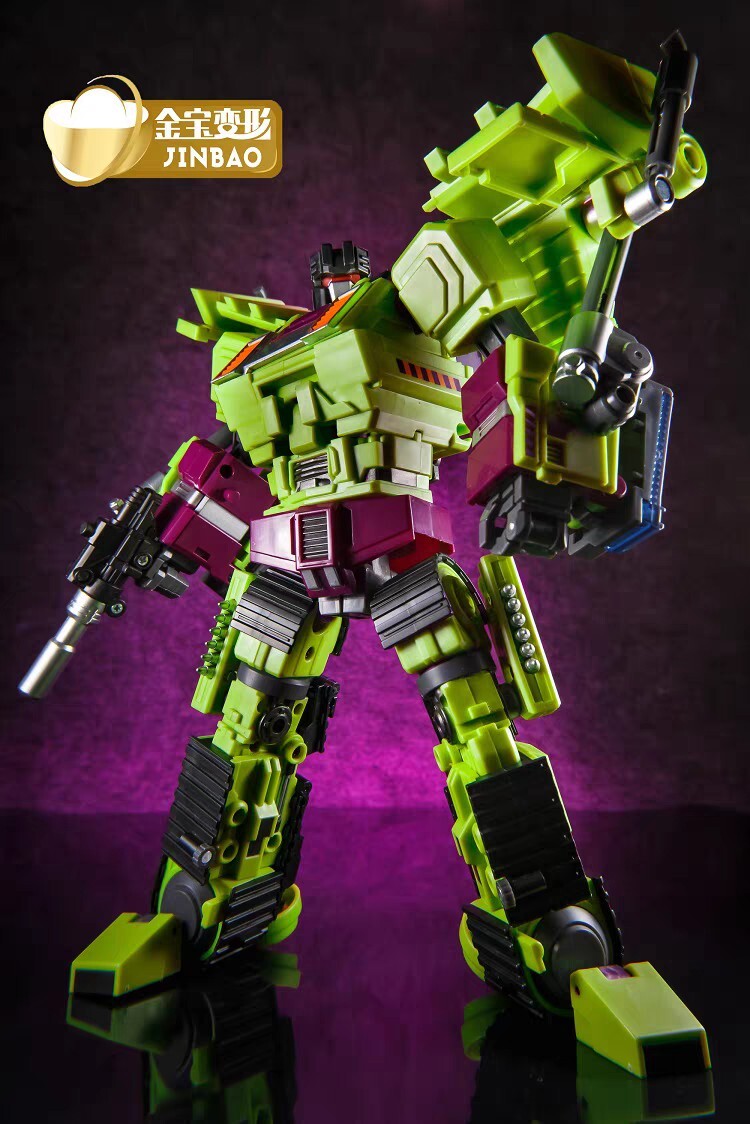 Jinbao Oversized Devastator Gravity Builder All sets＊With Original Box＊