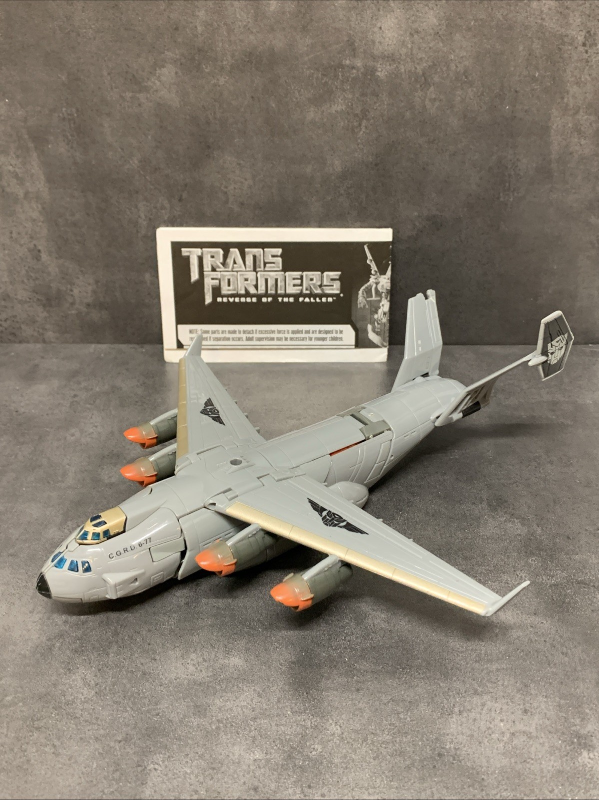 Stratosphere INCOMPLETE Transformers Revenge of the Fallen No Optimus Prime READ
