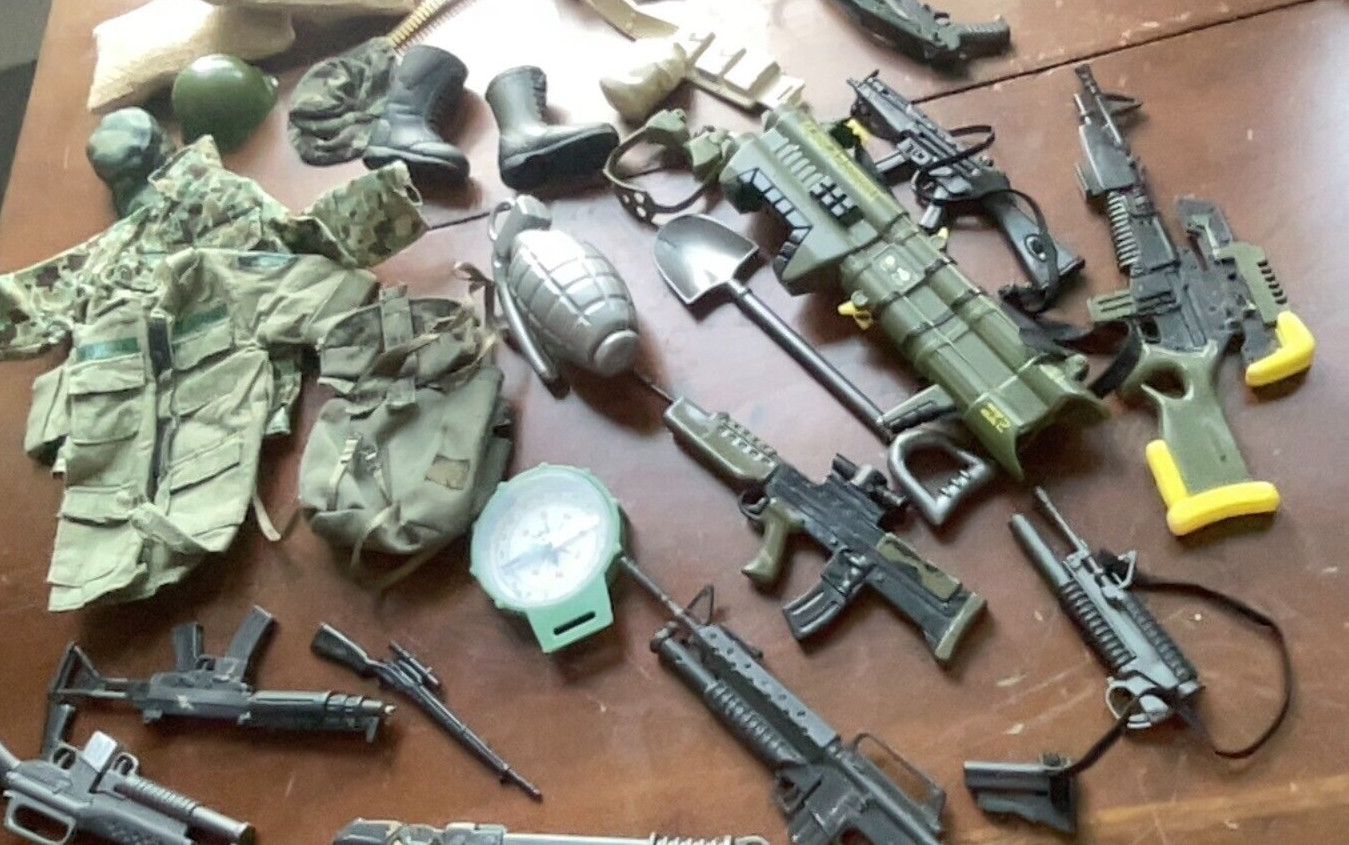 Combat Soldier Accessories. All Different Types for 12&Prime; Combat Soldiers. 31.
