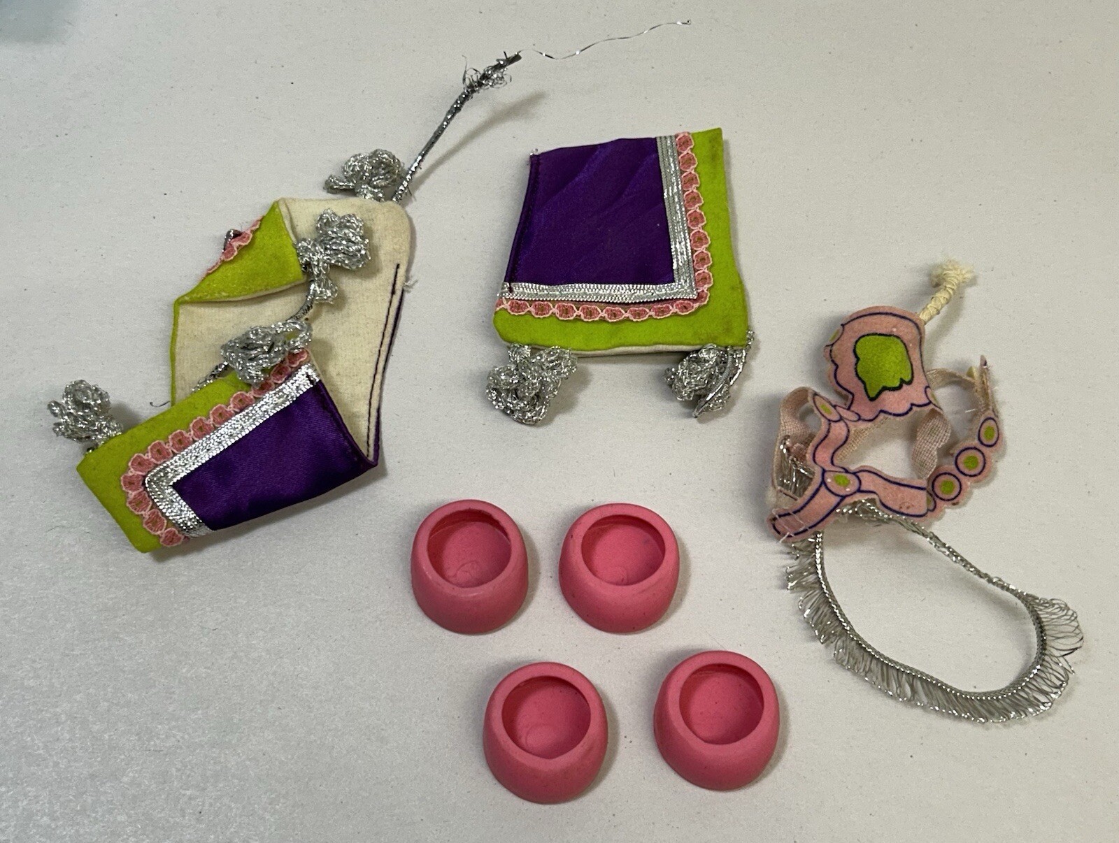 Vintage G1 My Little Pony Parade Pizzazz Costume Pony Wear Outfit Dress-Up Toy