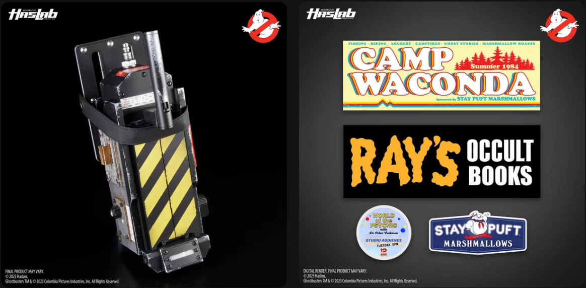 Ghostbusters HasLab Two in the Box! Trap + P.K.E. Meter + All Tiers. SHIP NOW
