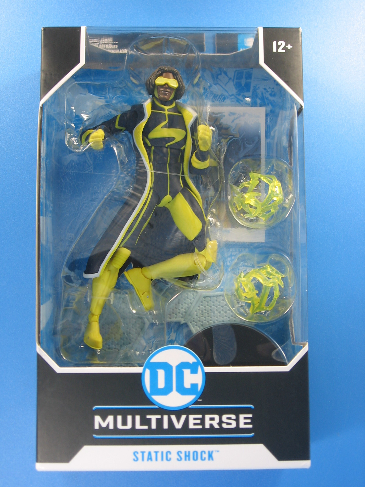 Static Shock 7&Prime; Action Figure 2022 DC New 52 Multiverse McFarlane Toys MIB