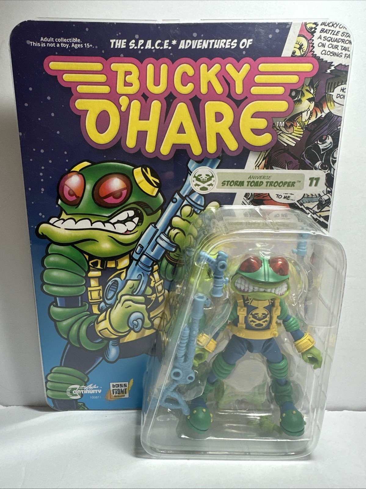 Bucky O’Hare Boss Fight Studio Aniverse Storm Toad Trooper