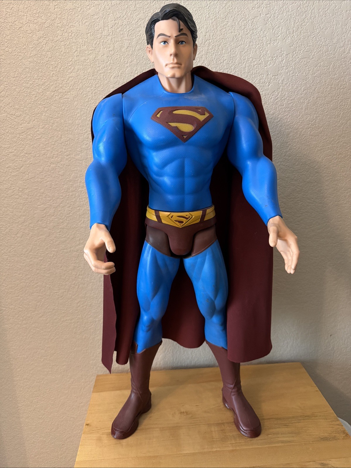 Superman Action Figure DC comics (30&Prime;)(s06) J2108 with original cape